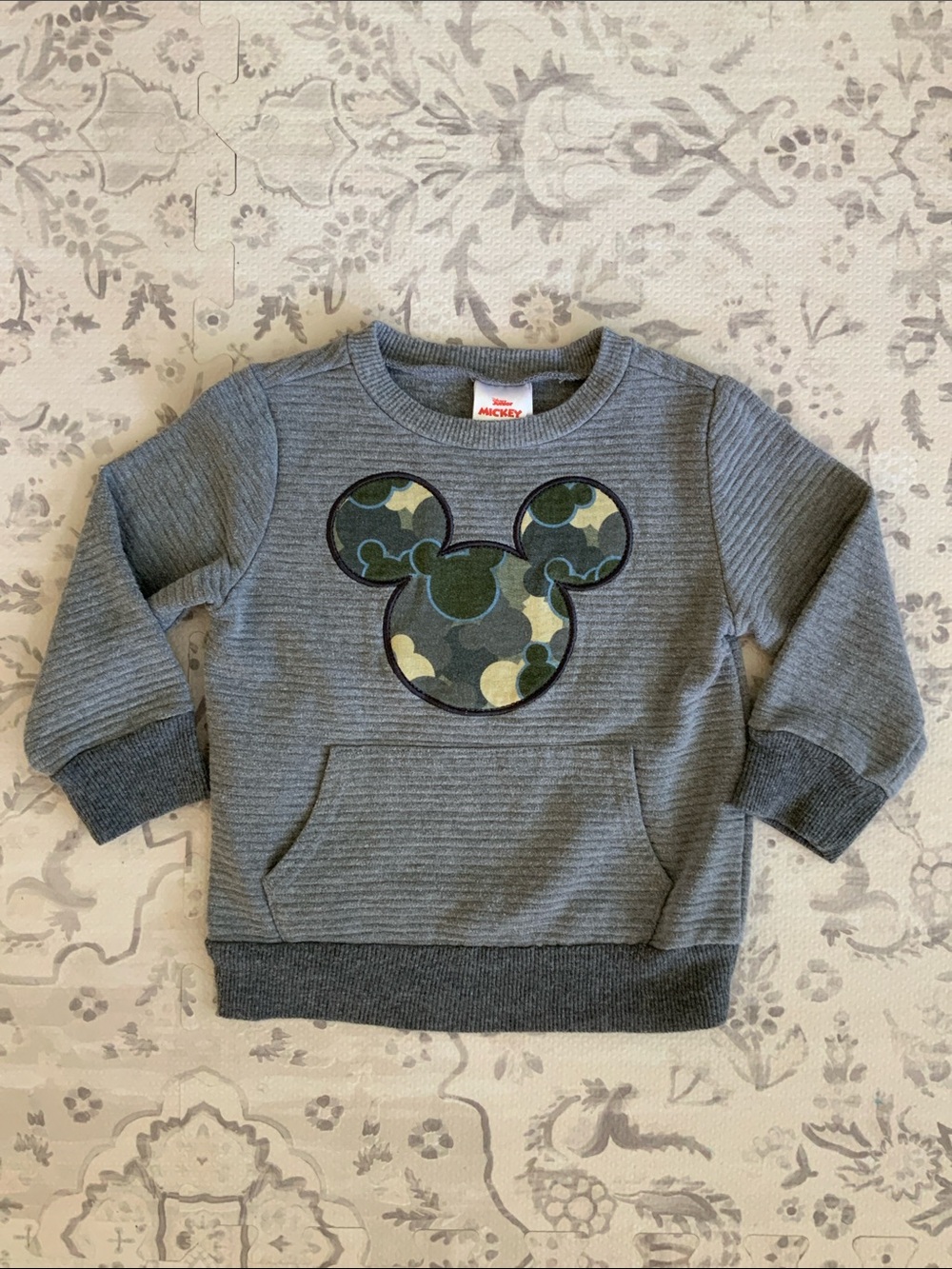 Disney Mickey Mouse Sweatshirt Kids Good Graphic Pullover SIZE 2T